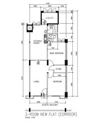 Blk 346 Teck Ghee Evergreen (Ang Mo Kio), HDB 3 Rooms #551827191